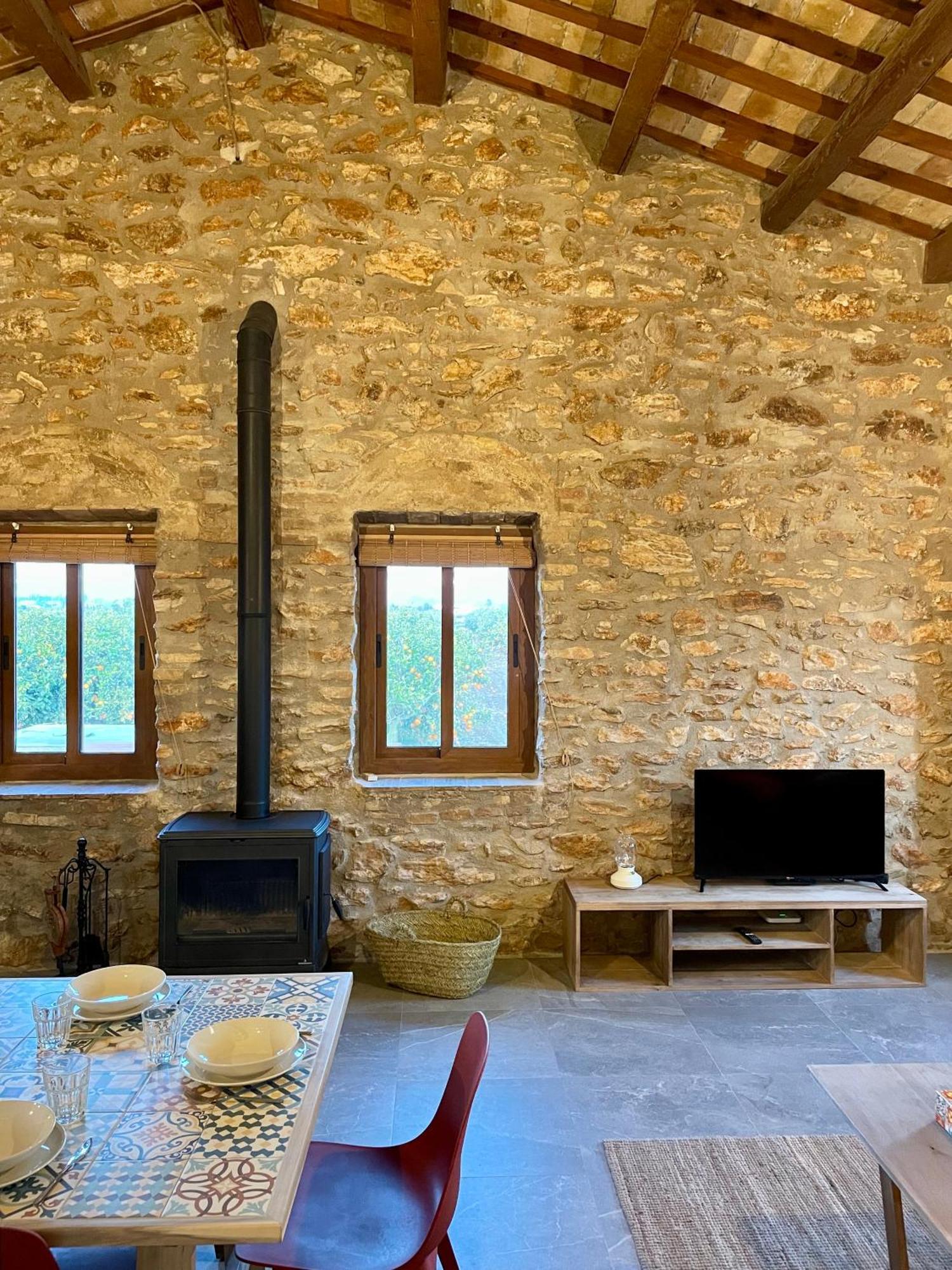 Mas De Melonet Delta Del Ebro Villa L'Aldea Dış mekan fotoğraf